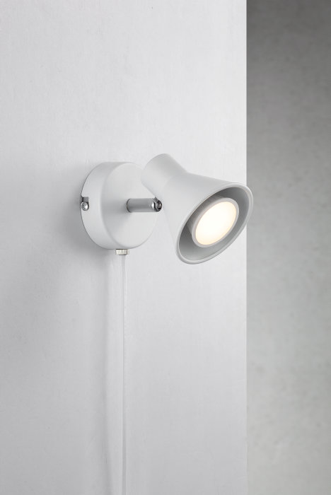 Nordlux Eik vegglampe hvit